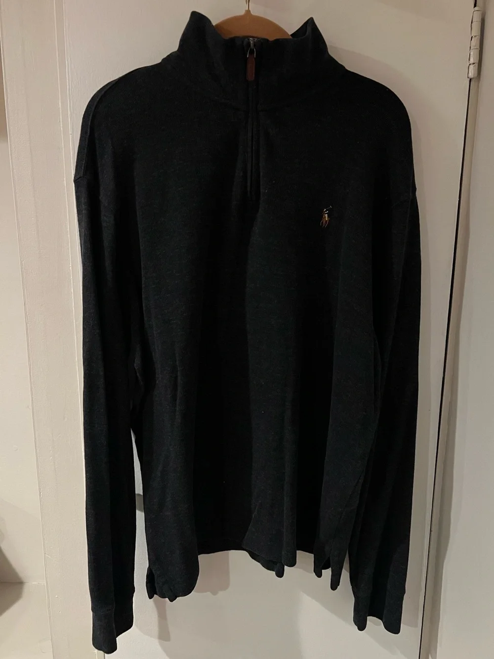 Polo Ralph Lauren Estate-Rib Quarter-Zip Pullover